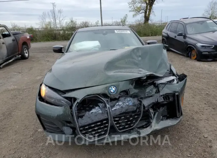 BMW I4 M50 2023 vin WBY33AW04PFN92493 from auto auction Copart