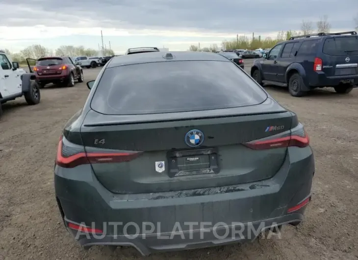 BMW I4 M50 2023 vin WBY33AW04PFN92493 from auto auction Copart