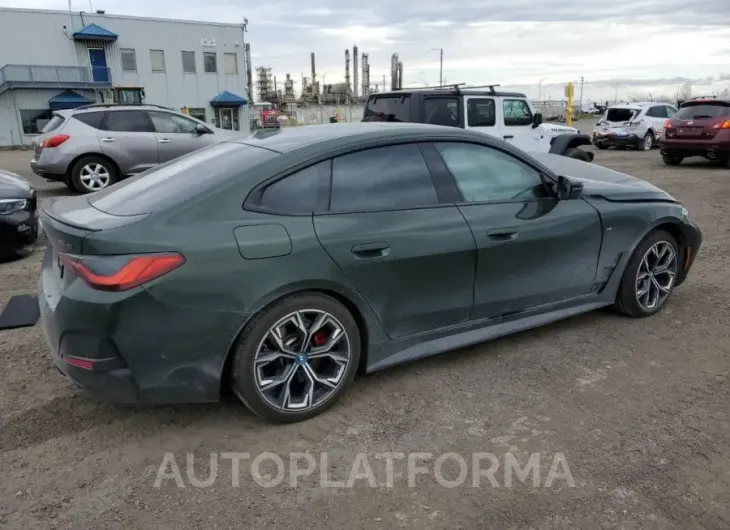 BMW I4 M50 2023 vin WBY33AW04PFN92493 from auto auction Copart