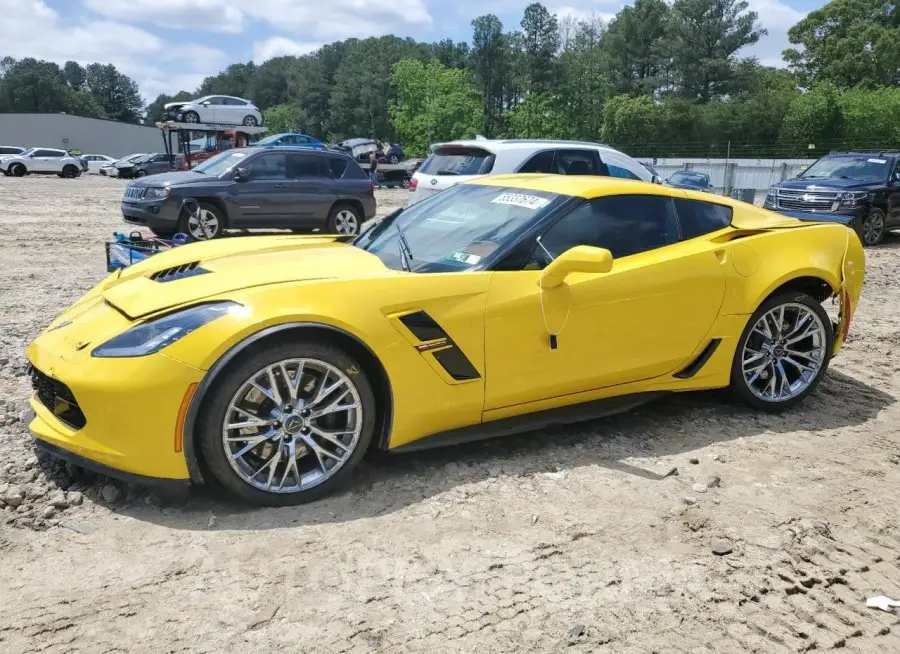 CHEVROLET CORVETTE G 2019 vin 1G1YX2D79K5106334 from auto auction Copart