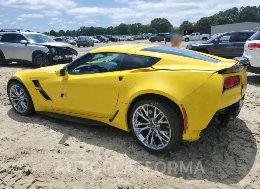 CHEVROLET CORVETTE G 2019 vin 1G1YX2D79K5106334 from auto auction Copart