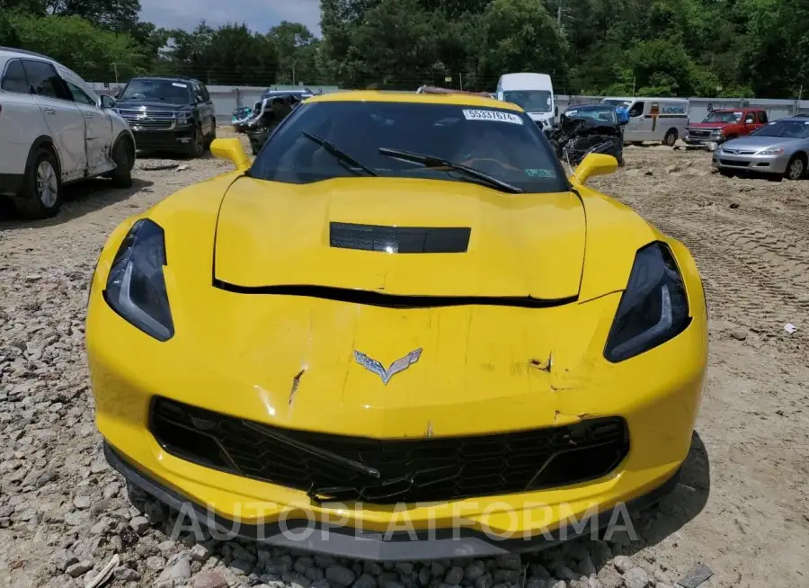 CHEVROLET CORVETTE G 2019 vin 1G1YX2D79K5106334 from auto auction Copart