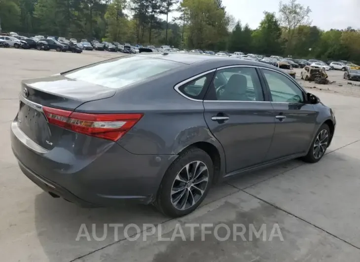 TOYOTA AVALON XLE 2016 vin 4T1BK1EB4GU236412 from auto auction Copart