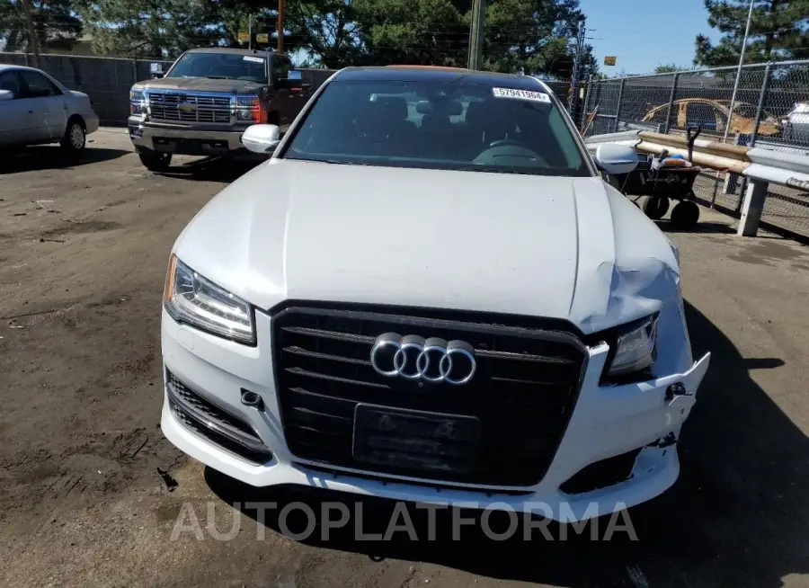 AUDI A8 L QUATT 2017 vin WAU44AFD9HN019731 from auto auction Copart