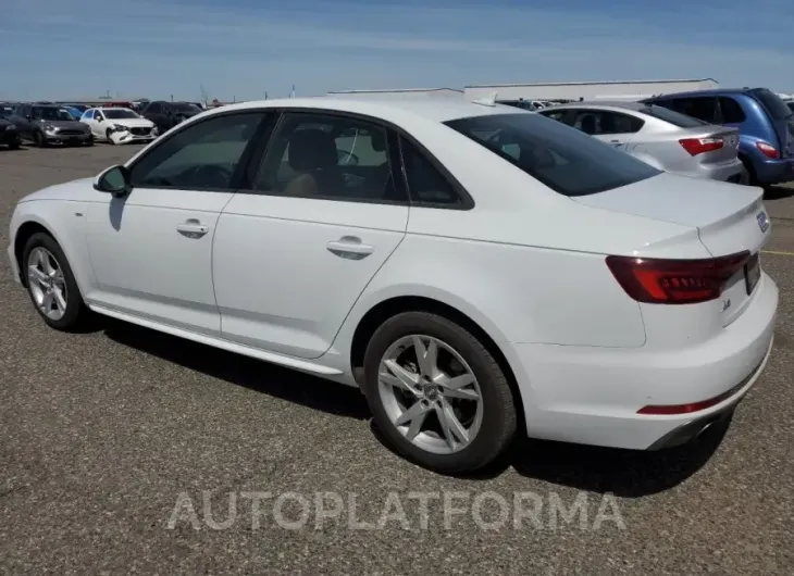 AUDI A4 PREMIUM 2018 vin WAUKMAF41JA234279 from auto auction Copart