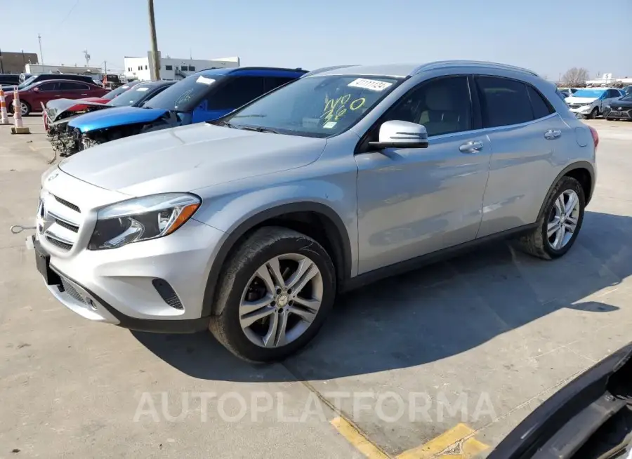 MERCEDES-BENZ GLA 250 2016 vin WDCTG4EB5GJ248012 from auto auction Copart