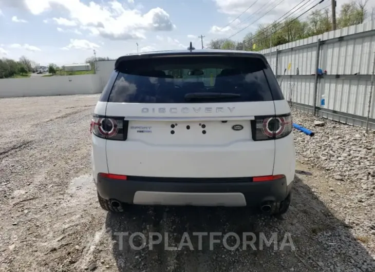 LAND ROVER DISCOVERY 2016 vin SALCT2BG2GH573741 from auto auction Copart