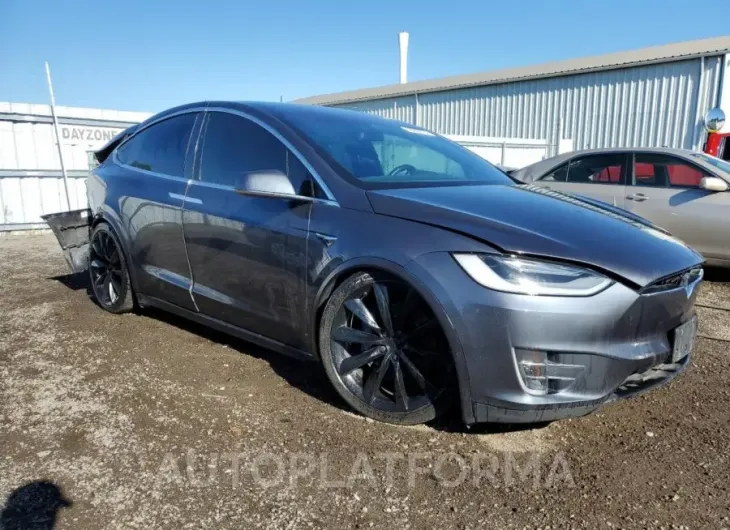 TESLA MODEL X 2020 vin 5YJXCAE20LF299355 from auto auction Copart