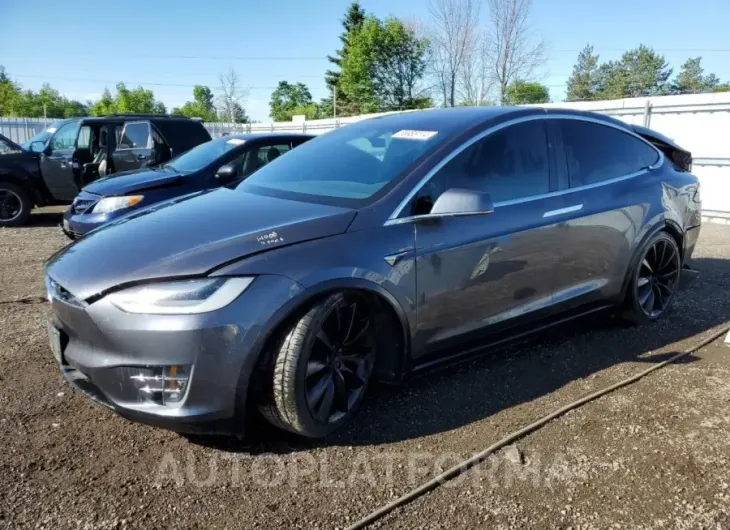 TESLA MODEL X 2020 vin 5YJXCAE20LF299355 from auto auction Copart