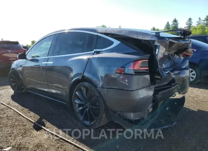 TESLA MODEL X 2020 vin 5YJXCAE20LF299355 from auto auction Copart