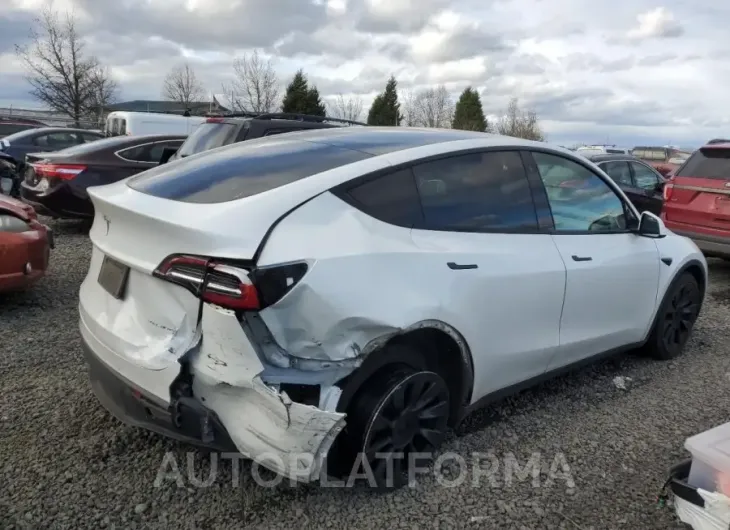 TESLA MODEL Y 2021 vin 5YJYGDEE0MF084483 from auto auction Copart