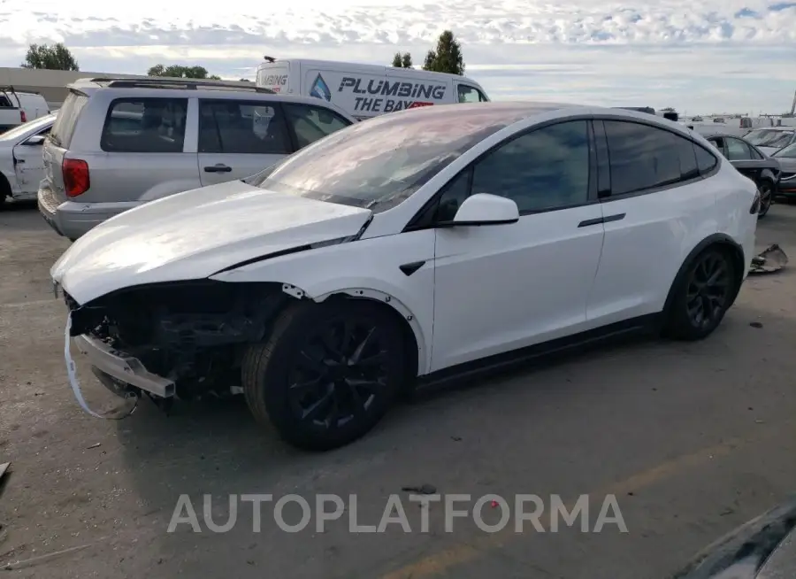 TESLA MODEL X 2023 vin 7SAXCBE58PF378863 from auto auction Copart