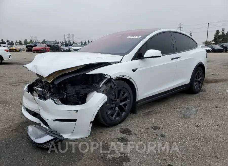 TESLA MODEL X 2023 vin 7SAXCDE55PF430610 from auto auction Copart