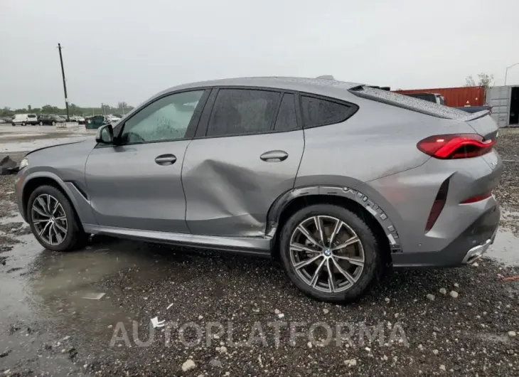 BMW X6 XDRIVE4 2024 vin 5UX33EX06R9V83916 from auto auction Copart