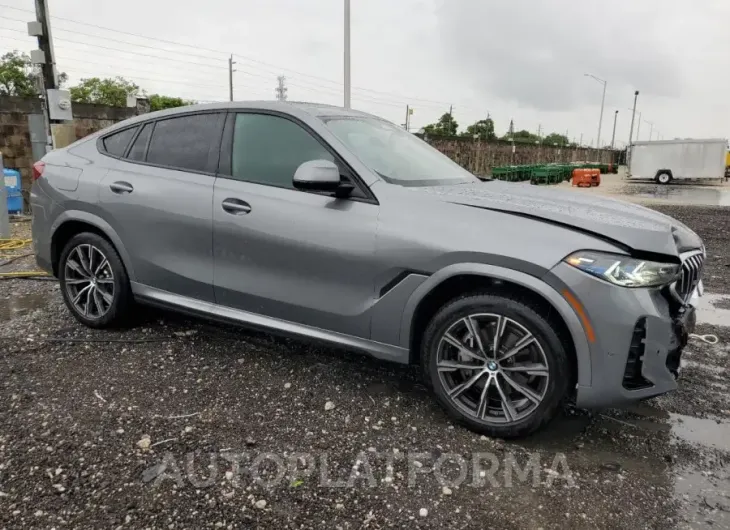 BMW X6 XDRIVE4 2024 vin 5UX33EX06R9V83916 from auto auction Copart