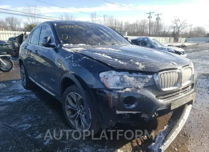 BMW X4 XDRIVE2 2018 vin 5UXXW3C51J0Y66537 from auto auction Copart