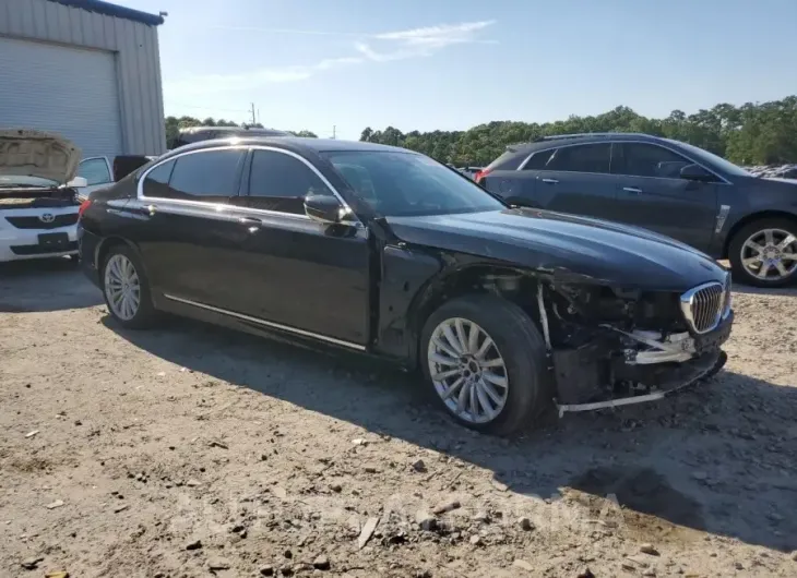 BMW 740 I 2016 vin WBA7E2C59GG738672 from auto auction Copart