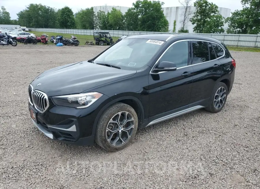 BMW X1 XDRIVE2 2022 vin WBXJG9C00N5U74043 from auto auction Copart