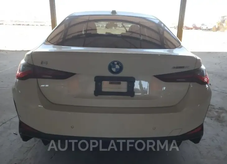 BMW I4 EDRIVE 2023 vin WBY43AW01PFR40853 from auto auction Copart