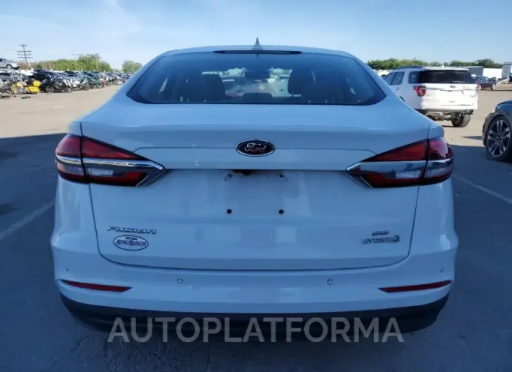 FORD FUSION SE 2019 vin 3FA6P0LU1KR205422 from auto auction Copart