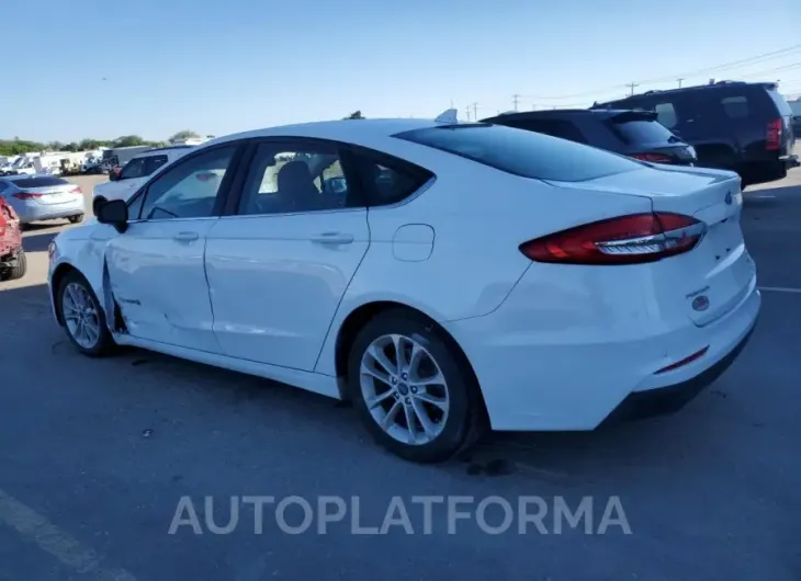 FORD FUSION SE 2019 vin 3FA6P0LU1KR205422 from auto auction Copart