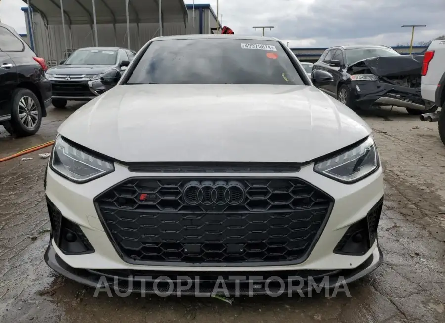 AUDI S4 PREMIUM 2022 vin WAUB4AF43NA007682 from auto auction Copart