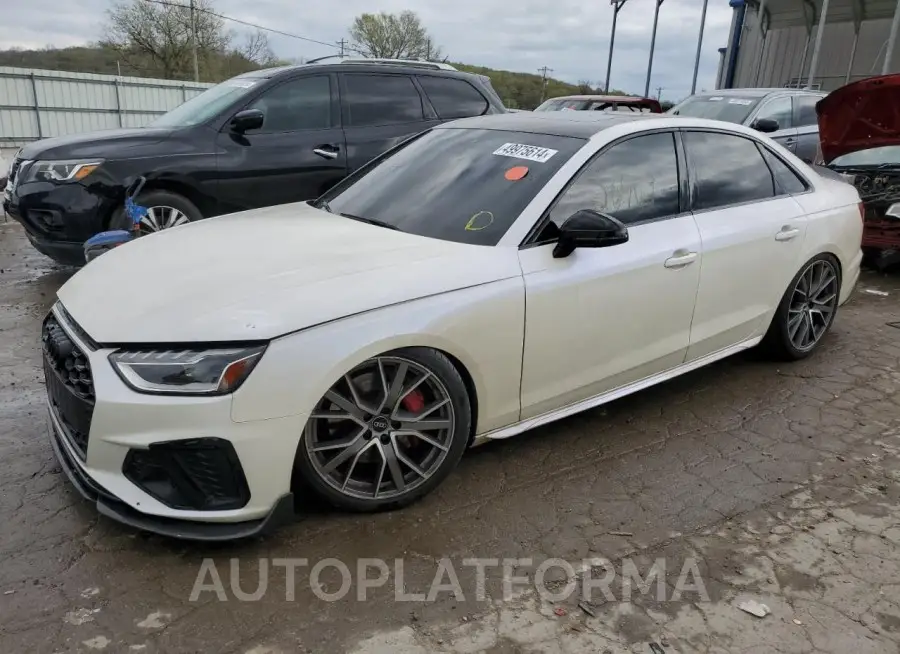 AUDI S4 PREMIUM 2022 vin WAUB4AF43NA007682 from auto auction Copart