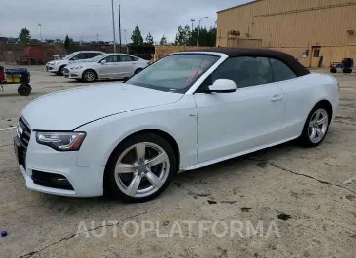 AUDI A5 PREMIUM 2015 vin WAUMFAFH7FN001948 from auto auction Copart