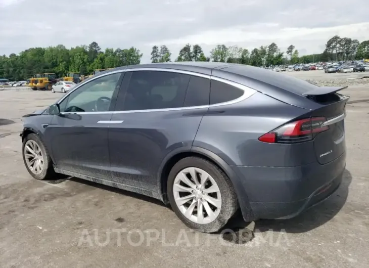 TESLA MODEL X 2018 vin 5YJXCAE27JF114019 from auto auction Copart