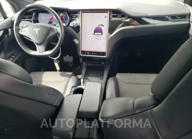 TESLA MODEL X 2018 vin 5YJXCAE27JF114019 from auto auction Copart