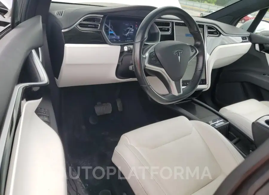 TESLA MODEL X 2018 vin 5YJXCBE22JF088936 from auto auction Copart