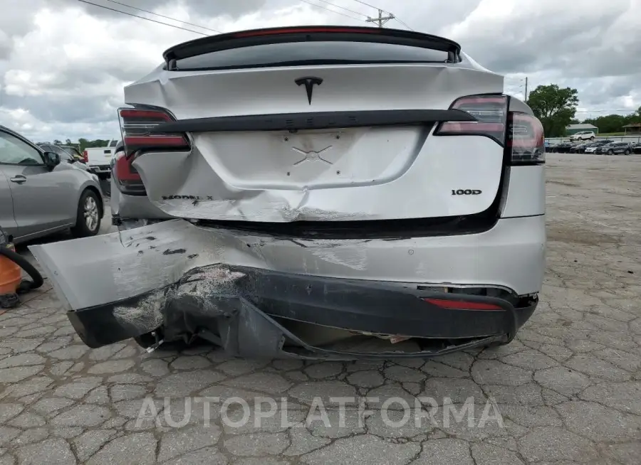 TESLA MODEL X 2018 vin 5YJXCBE22JF088936 from auto auction Copart