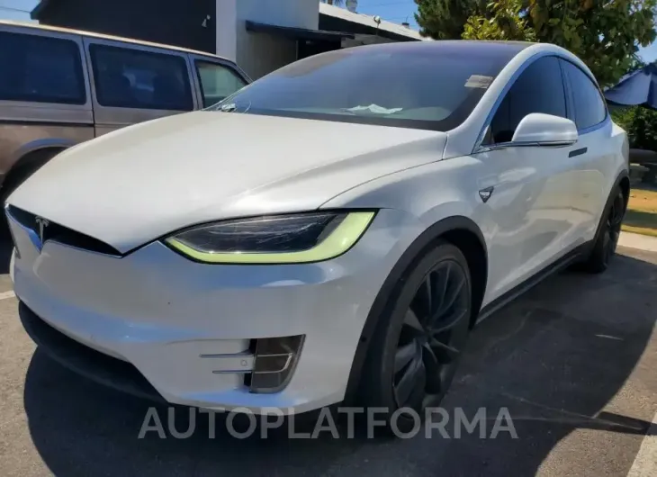 TESLA MODEL X 2016 vin 5YJXCDE29GF026471 from auto auction Copart