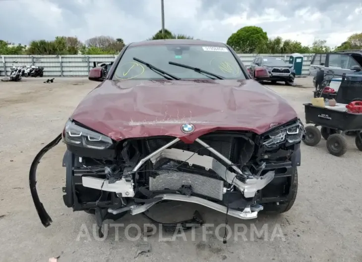 BMW X4 XDRIVE3 2024 vin 5UX33DT01R9V14356 from auto auction Copart