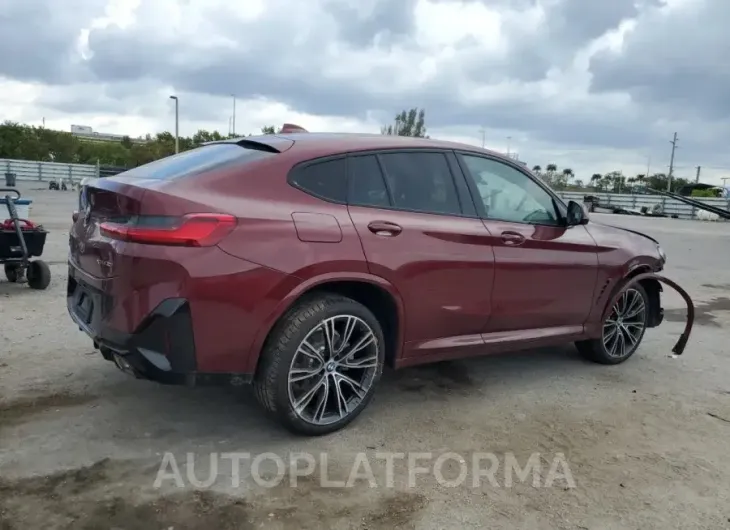 BMW X4 XDRIVE3 2024 vin 5UX33DT01R9V14356 from auto auction Copart