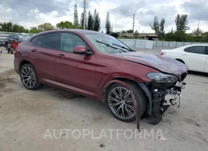 BMW X4 XDRIVE3 2024 vin 5UX33DT01R9V14356 from auto auction Copart