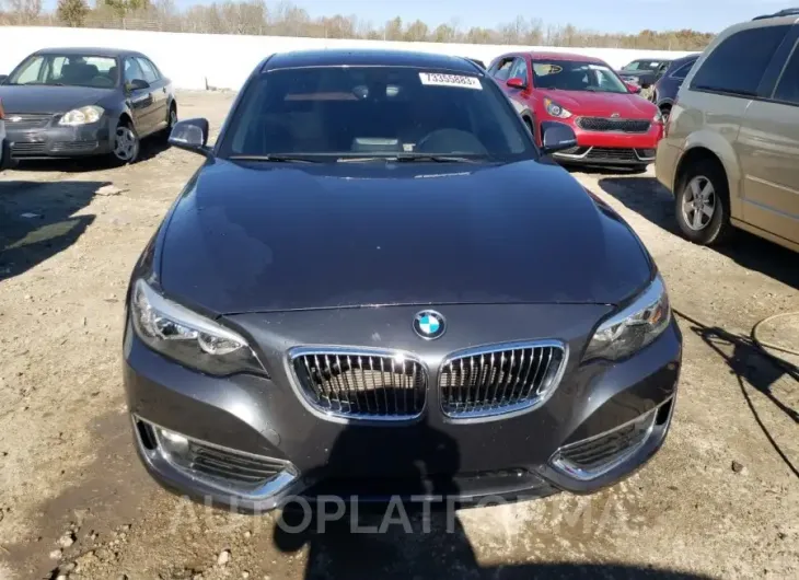 BMW 228 I SULE 2016 vin WBA1F9C59GV742390 from auto auction Copart