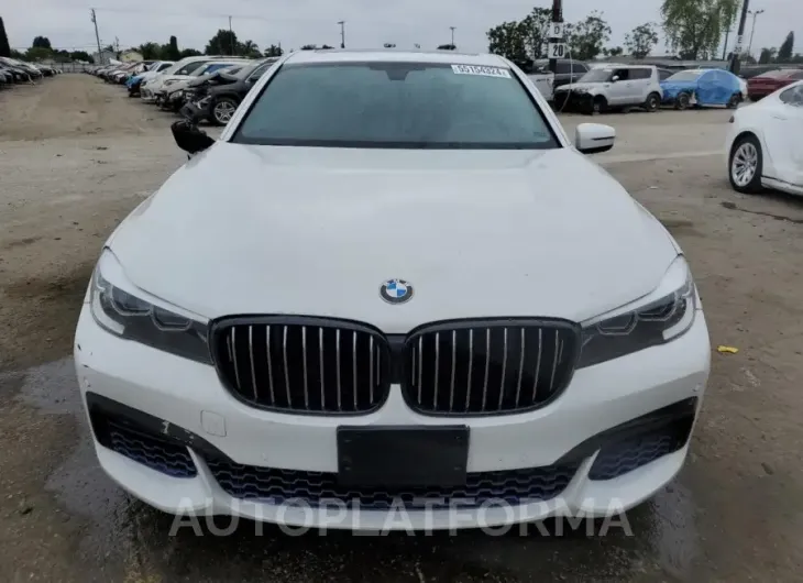 BMW 740 I 2017 vin WBA7E2C51HG739591 from auto auction Copart