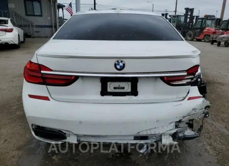 BMW 740 I 2017 vin WBA7E2C51HG739591 from auto auction Copart