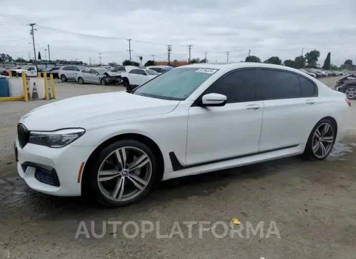 BMW 740 I 2017 vin WBA7E2C51HG739591 from auto auction Copart