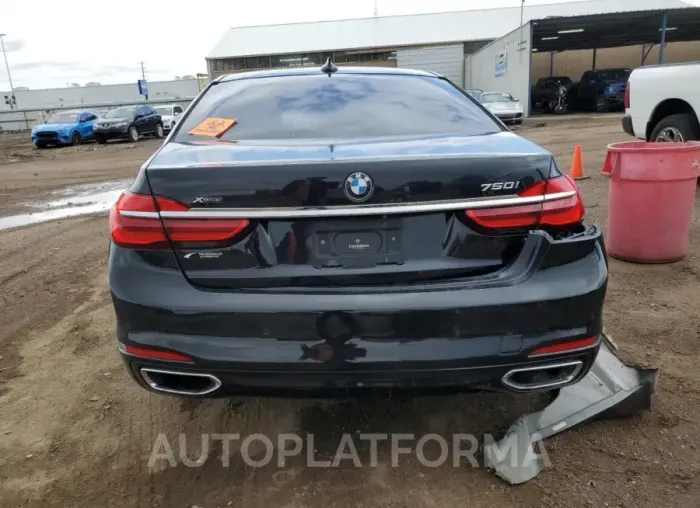 BMW 750 XI 2018 vin WBA7F2C54JB238274 from auto auction Copart