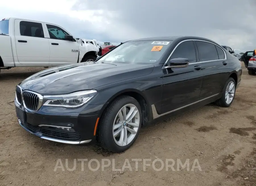 BMW 750 XI 2018 vin WBA7F2C54JB238274 from auto auction Copart