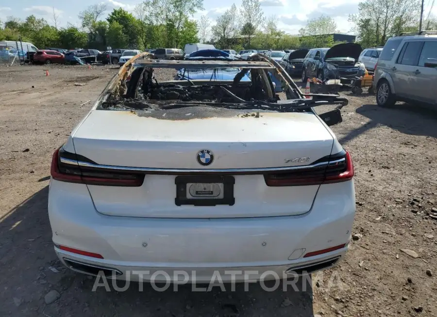 BMW 740 I 2020 vin WBA7T2C00LCD70574 from auto auction Copart