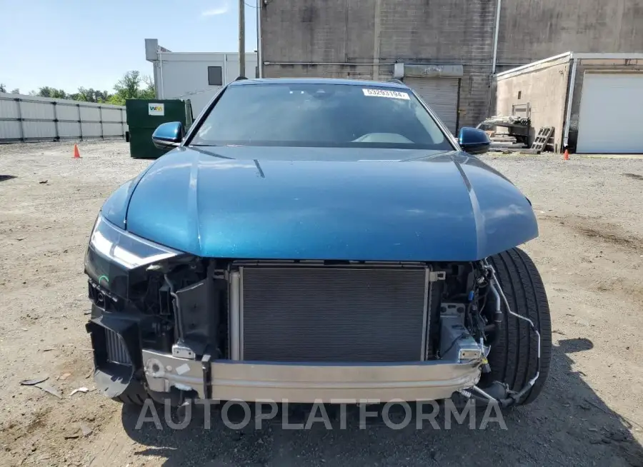 AUDI Q8 PREMIUM 2022 vin WA1EVBF17ND033588 from auto auction Copart