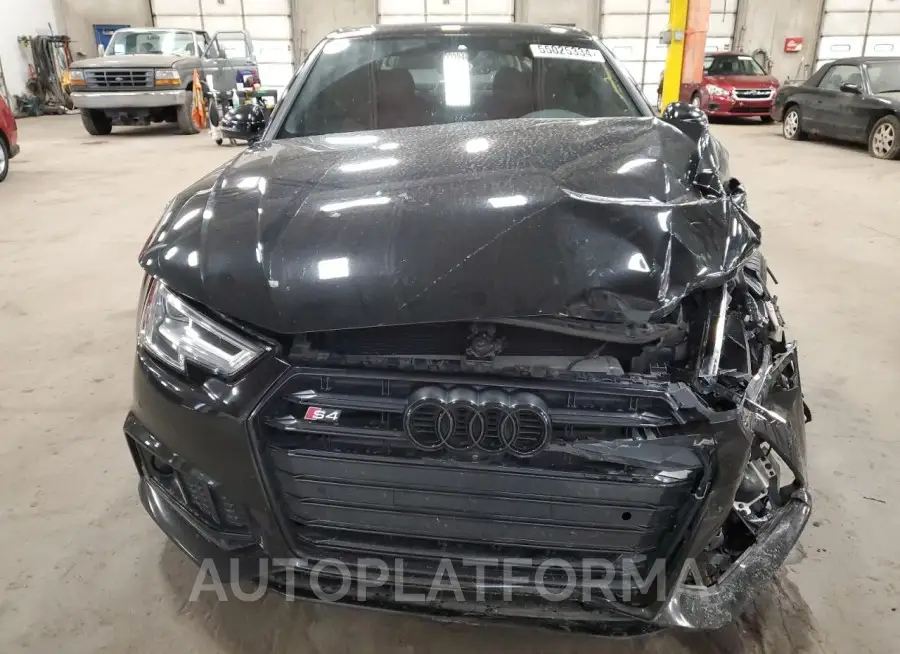 AUDI S4 PRESTIG 2018 vin WAUC4AF47JA075370 from auto auction Copart