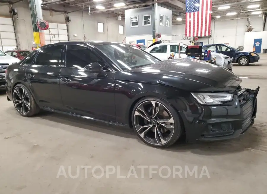 AUDI S4 PRESTIG 2018 vin WAUC4AF47JA075370 from auto auction Copart