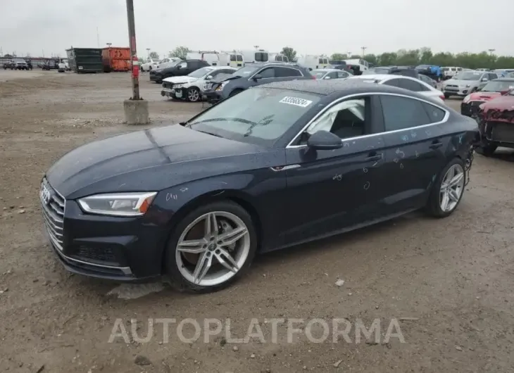 AUDI A5 PREMIUM 2018 vin WAUENCF52JA063170 from auto auction Copart