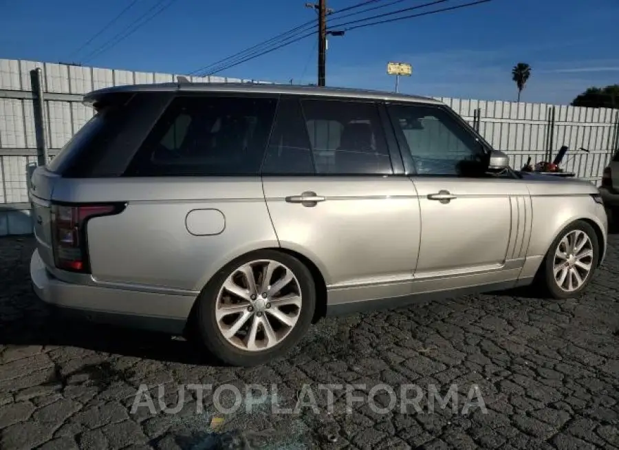 LAND ROVER RANGE ROVE 2016 vin SALGS2KFXGA265785 from auto auction Copart