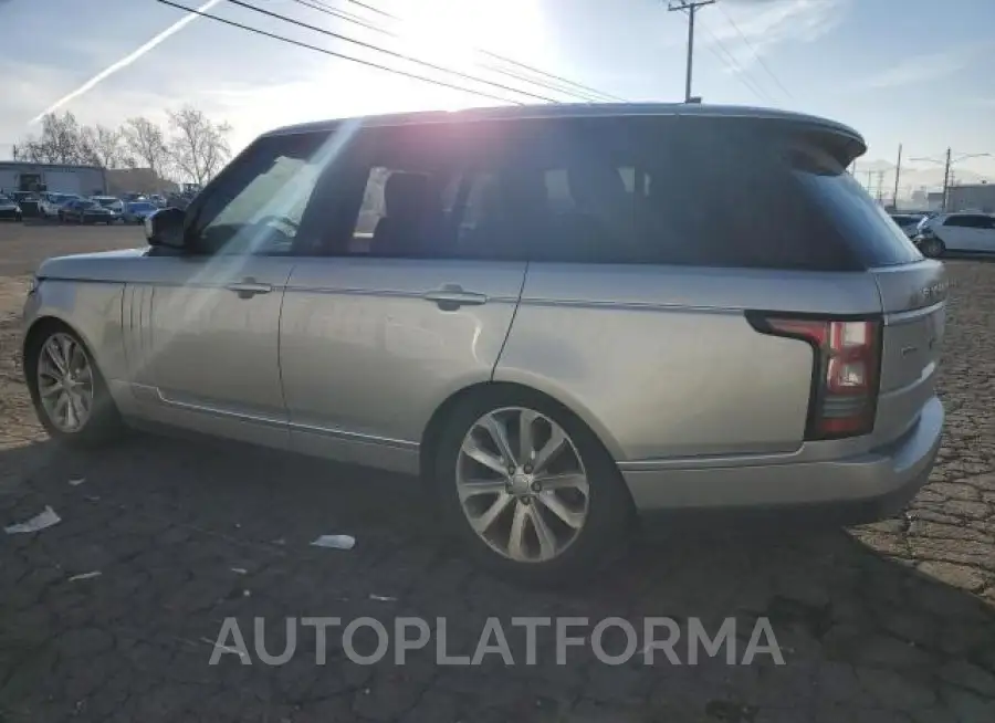 LAND ROVER RANGE ROVE 2016 vin SALGS2KFXGA265785 from auto auction Copart