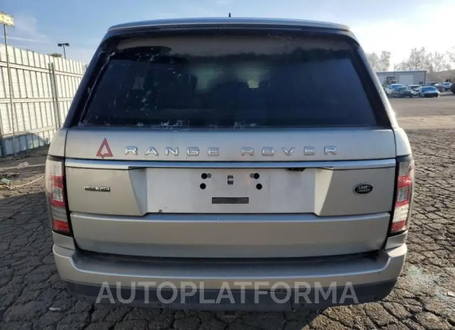 LAND ROVER RANGE ROVE 2016 vin SALGS2KFXGA265785 from auto auction Copart